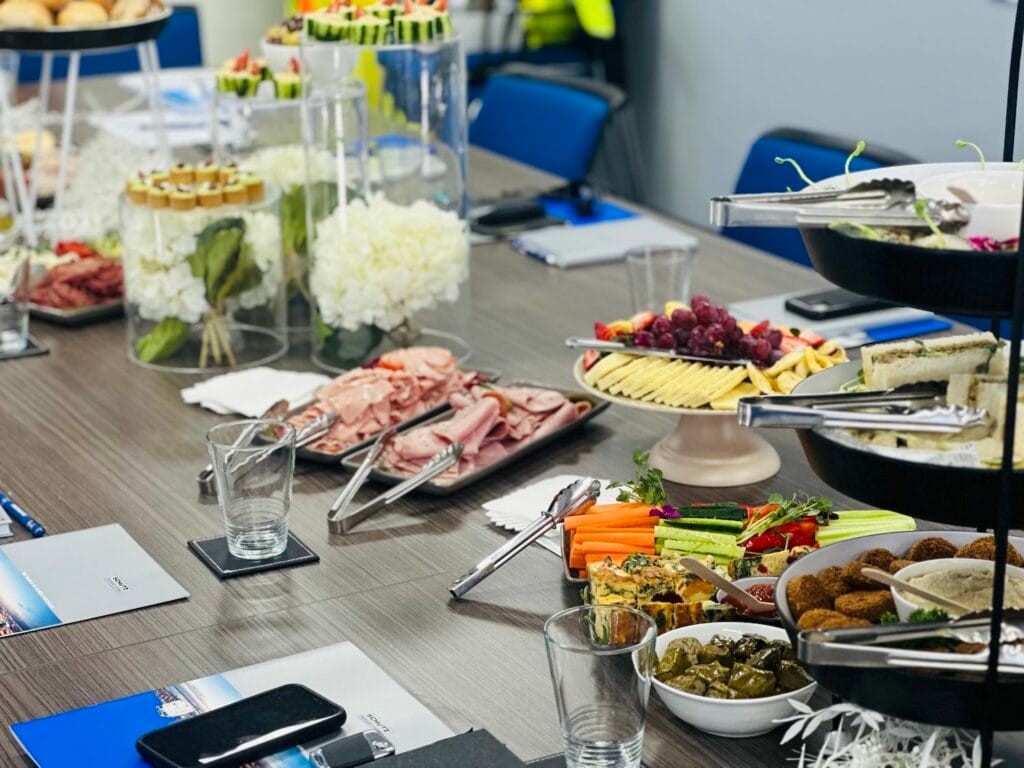 corporate catering platters