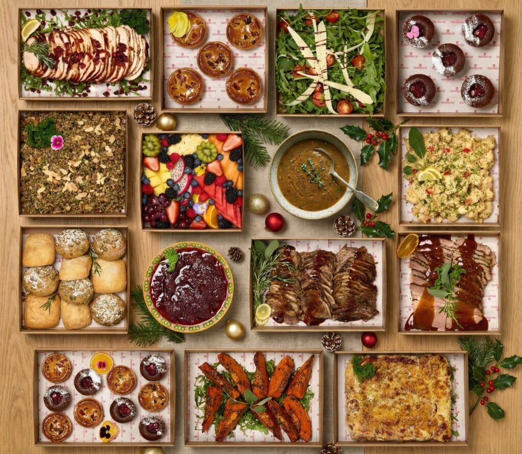 christmas buffet catering